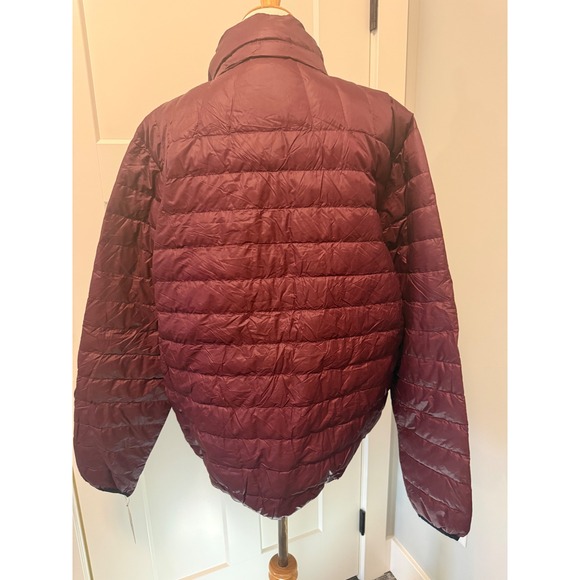 Hawke & Co Mens HDN570N TX Burgundy Down Jacket Pro Series Lightweight L - Picture 7 of 7